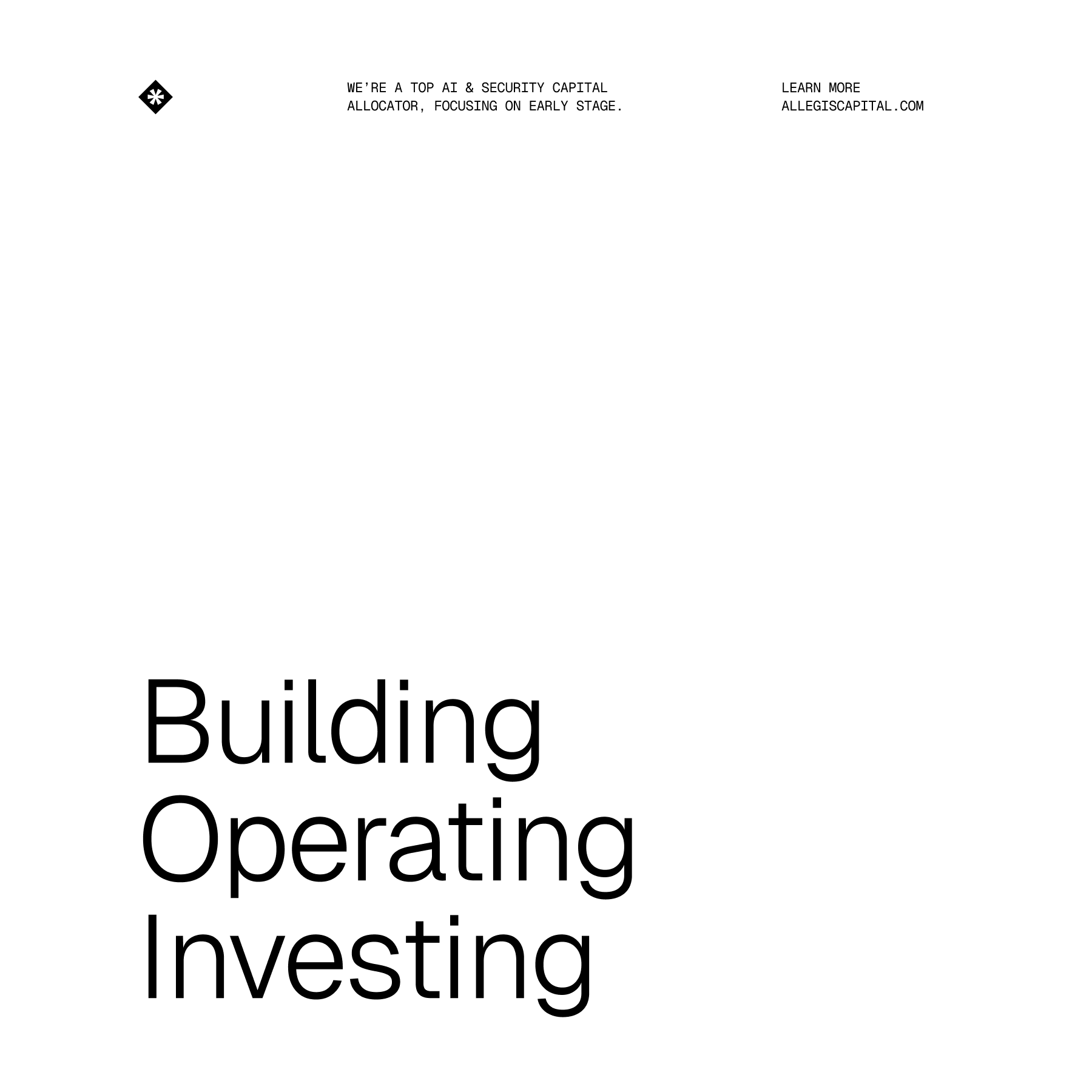 Allegis Capital project frame 13